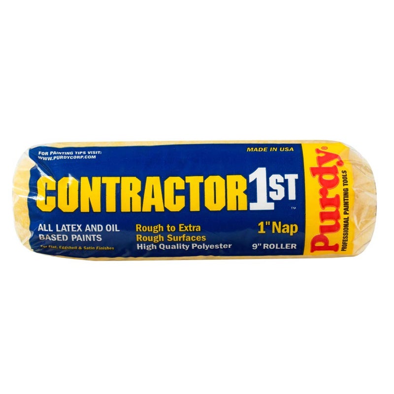 Purdy 144688095 Contractor 1st Roller Cover, 9 inch x 1 inch Nap - Image 1